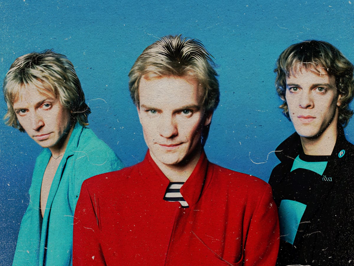 The Police - Sting - Stewart Copeland - Andy Summers - 1980s