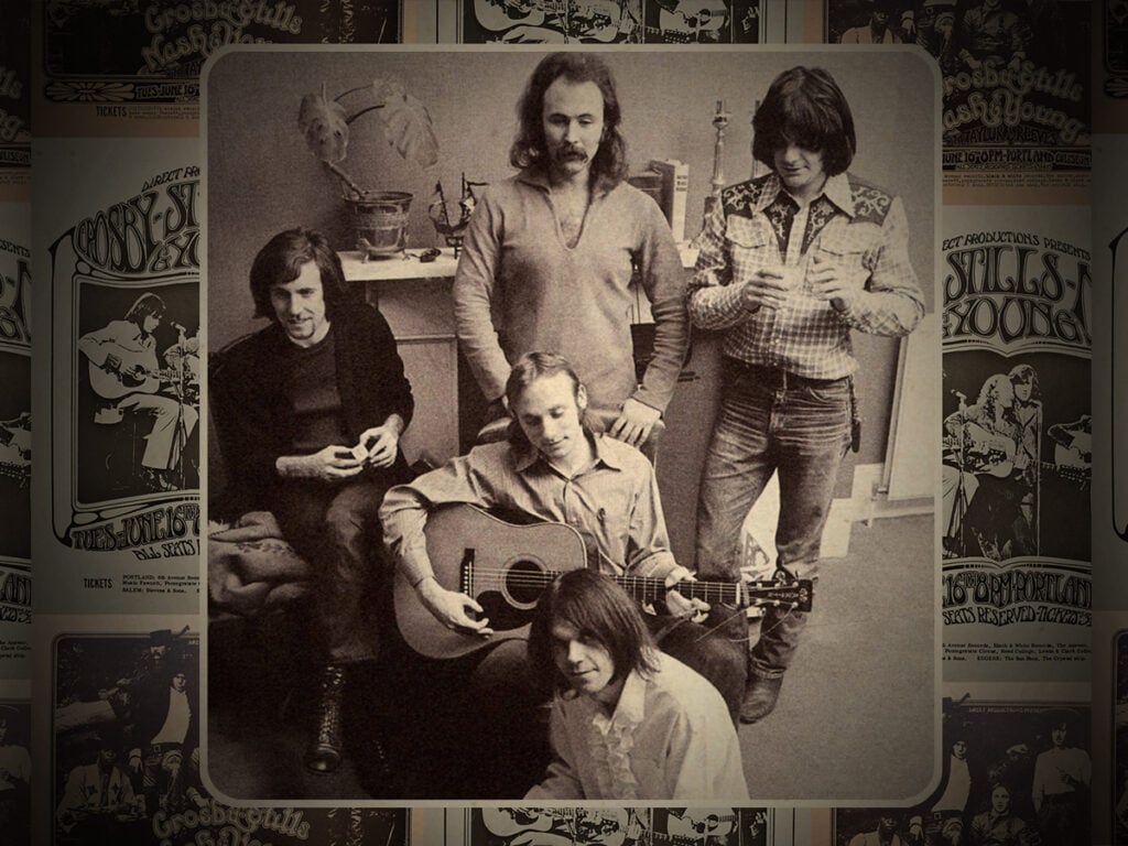 The troubled origin story of CSNY- 'Get high in the morning, snort in the afternoon'