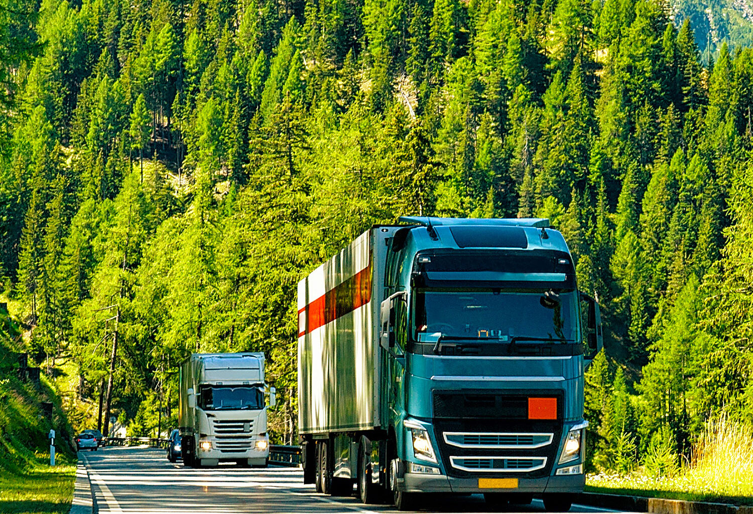 Truck in Switzerland