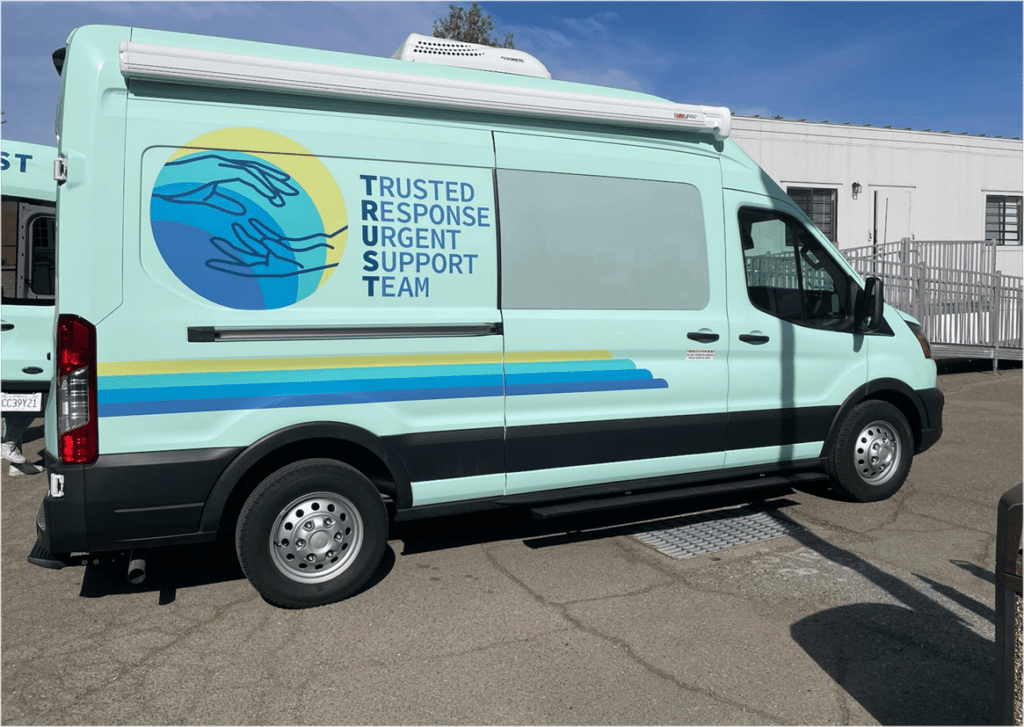 A van for a mental health crisis response team in Santa Clara County