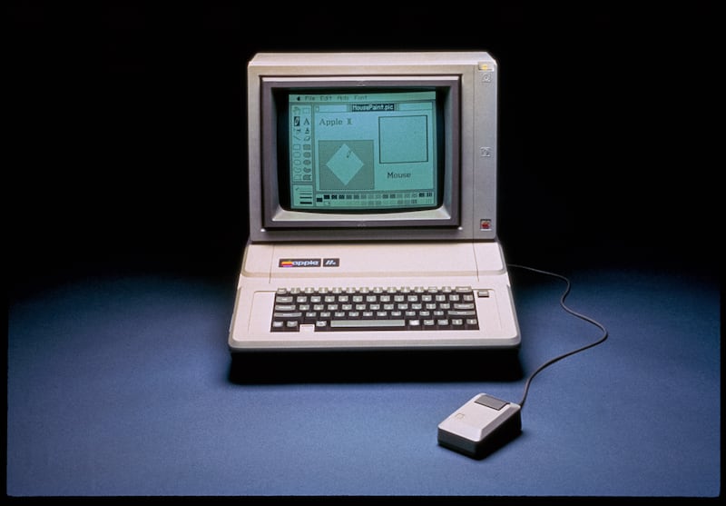 The Apple II.