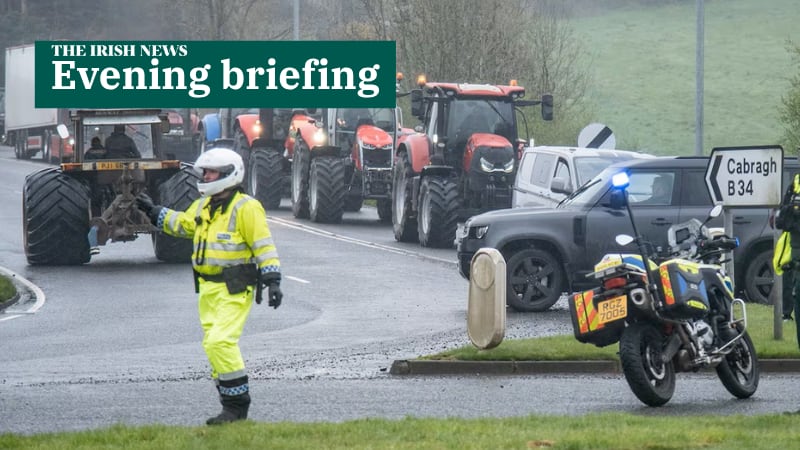 Evening briefing: PSNI issue fuel protest warning, Daniel Kinahan arrested in Dubai, and Fermanagh GAA’s ‘unanimous’ Allianz stance