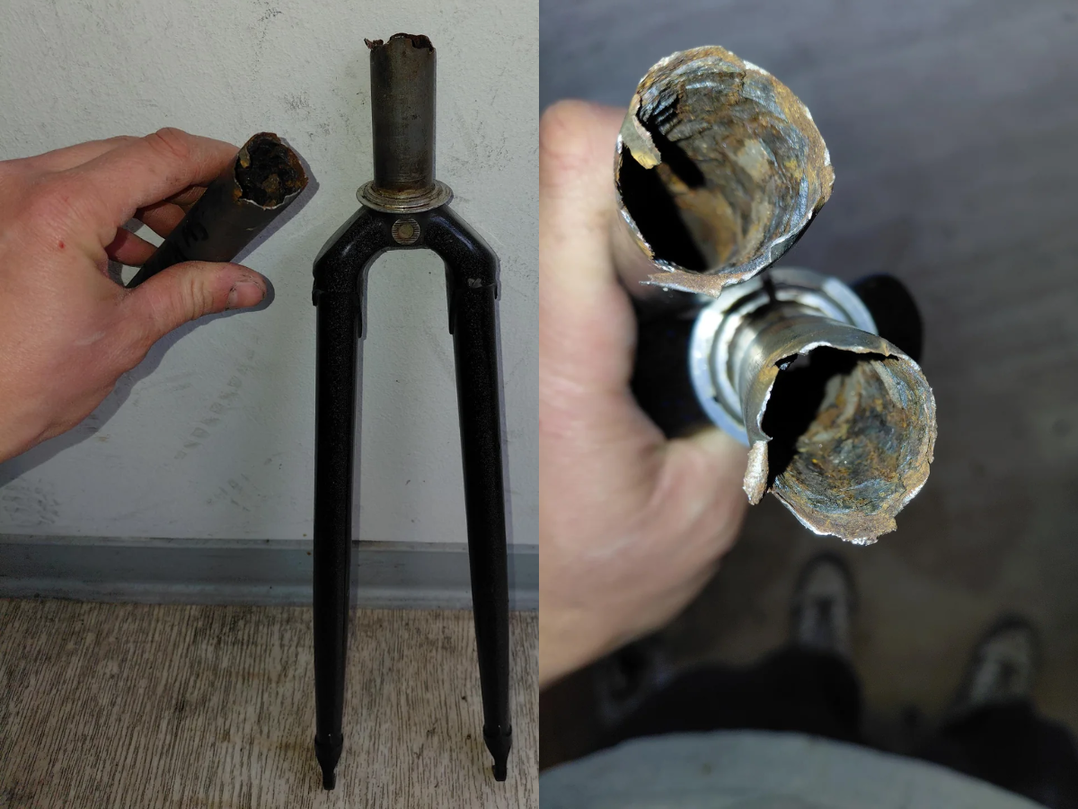 "New fear unlocked": Bike courier's snapped steerer tube gives everyone the shivers; Could Remco race Flanders after all?; The story behind one of the best pro cycling photos + more on the live blog - Cycling News | Bike Reviews