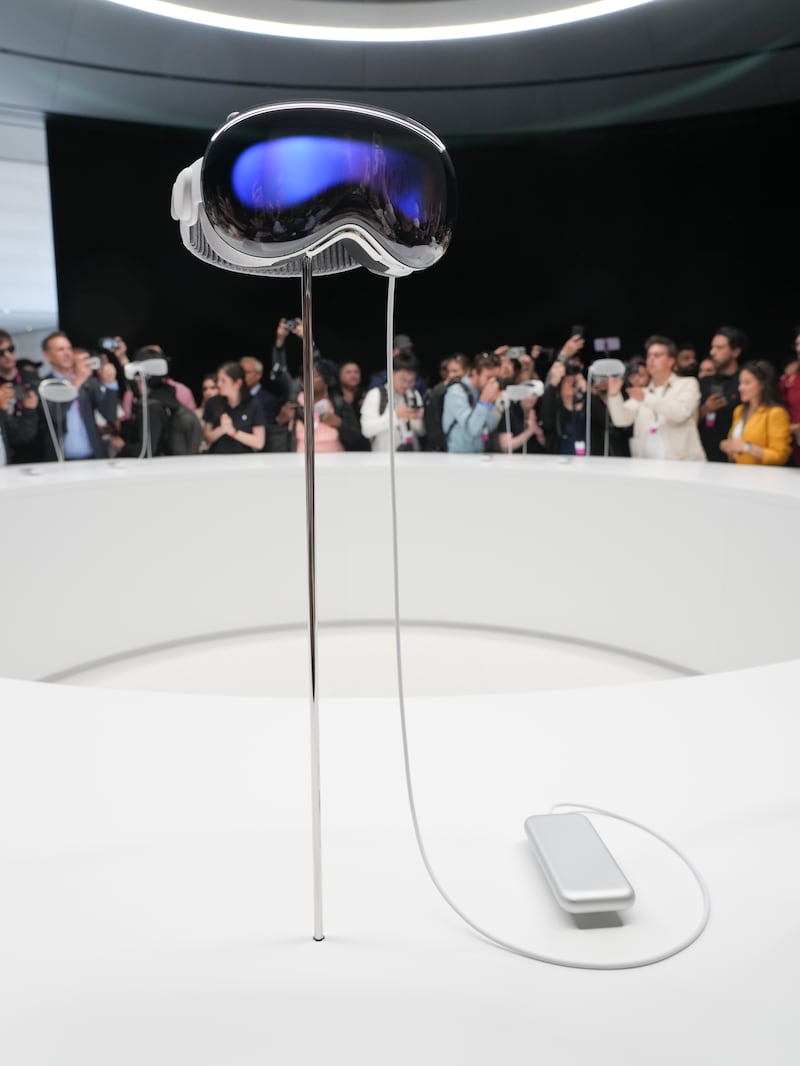 The Vision Pro. 