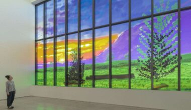 Sunrise in Normandy by David Hockney goes on show at Margate’s Turner Contemporary