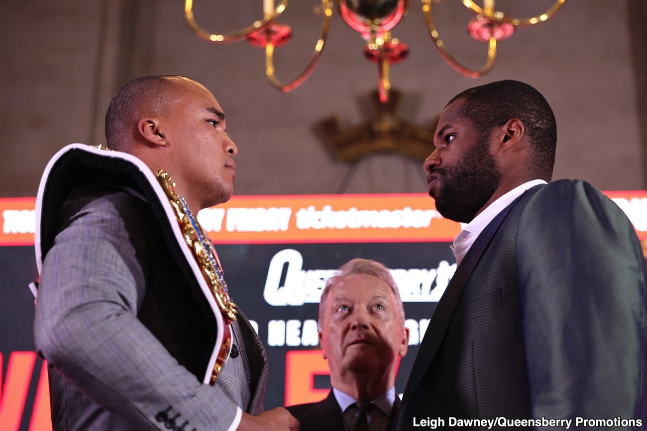 Image: Roy Jones warns Dubois must stop Wardley early