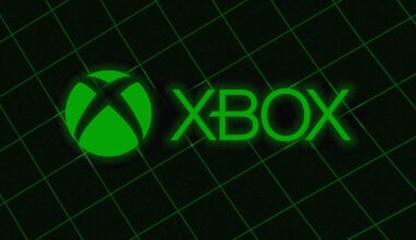 An Xbox logo appears over a grid.