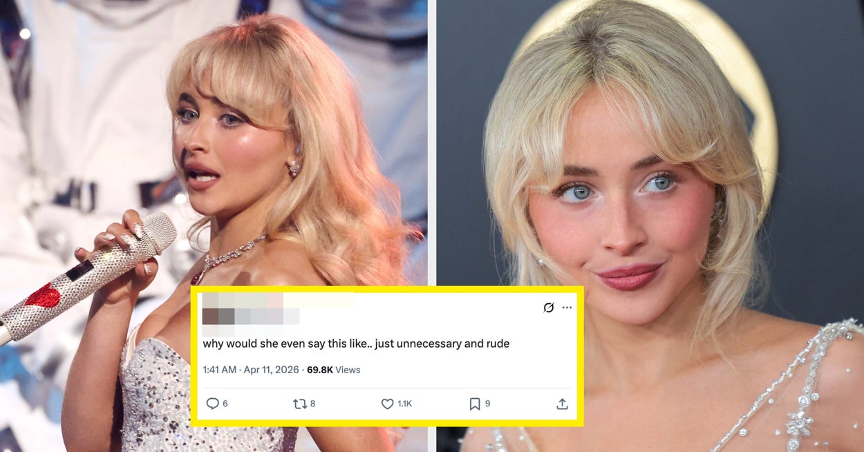 Sabrina Carpenter's Reaction To A Fan's Cultural Sound Has Divided People, And Here's Why - BuzzFeed