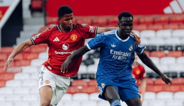 Match report from Man Utd v Real Madrid Under 21 Premier League International Cup