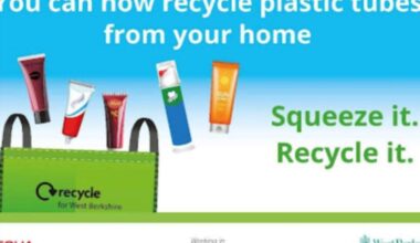 West Berkshire Council launches kerbside recycling for plastic tubes