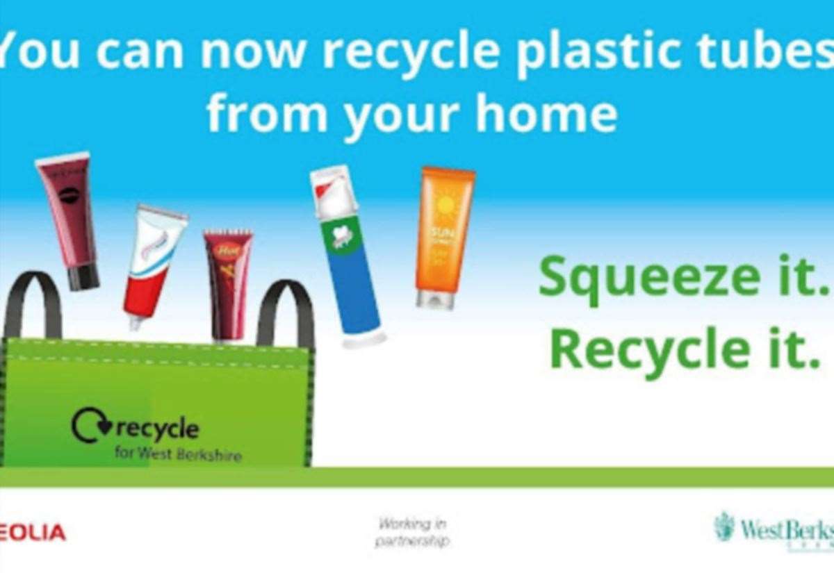 West Berkshire Council launches kerbside recycling for plastic tubes
