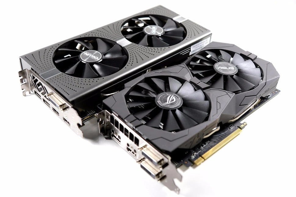 a pair of 8GB graphics cards