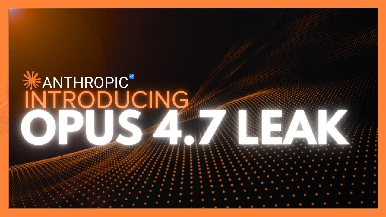Claude Opus 4.7 Leaks & Anthropic's Full-Stack AI Studio