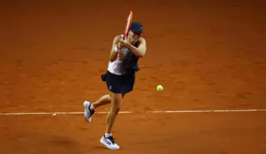 Poland's Iga Swiatek will hope to be in good form as he gears up for the French Open in May.