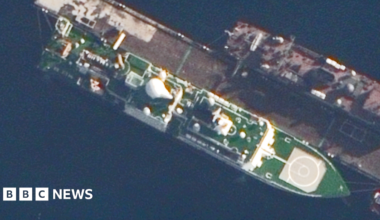 Defence secretary reveals month-long Russian submarine operation over cables and pipelines north of UK - live updates