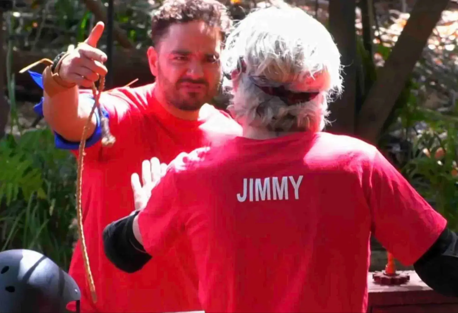 Jimmy Bullard claimed the full row between him and Adam Thomas was not aired (ITV)