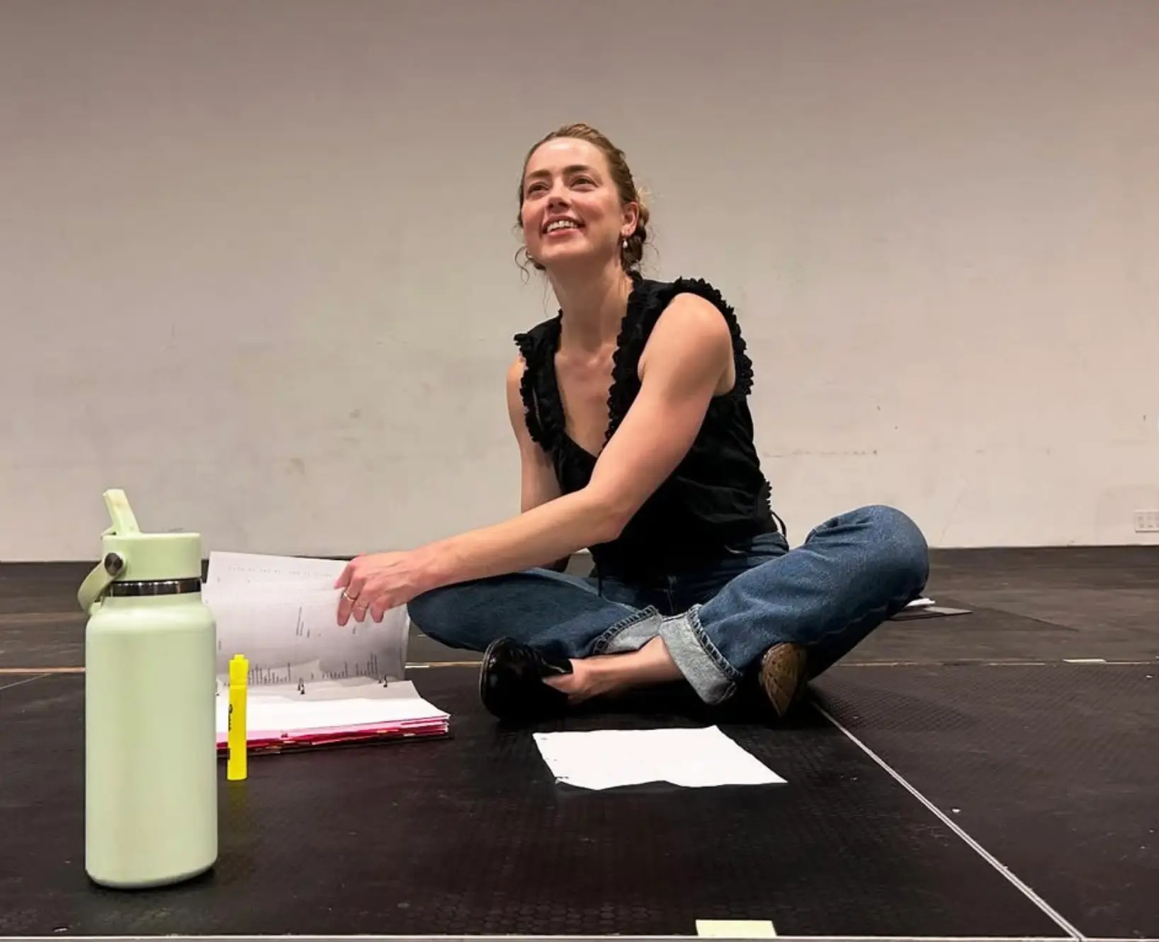 Amber Heard has been enjoying theatre after leaving Hollywood behind, as demonstrated in this social media post from last year (Instagram/@amberheard)