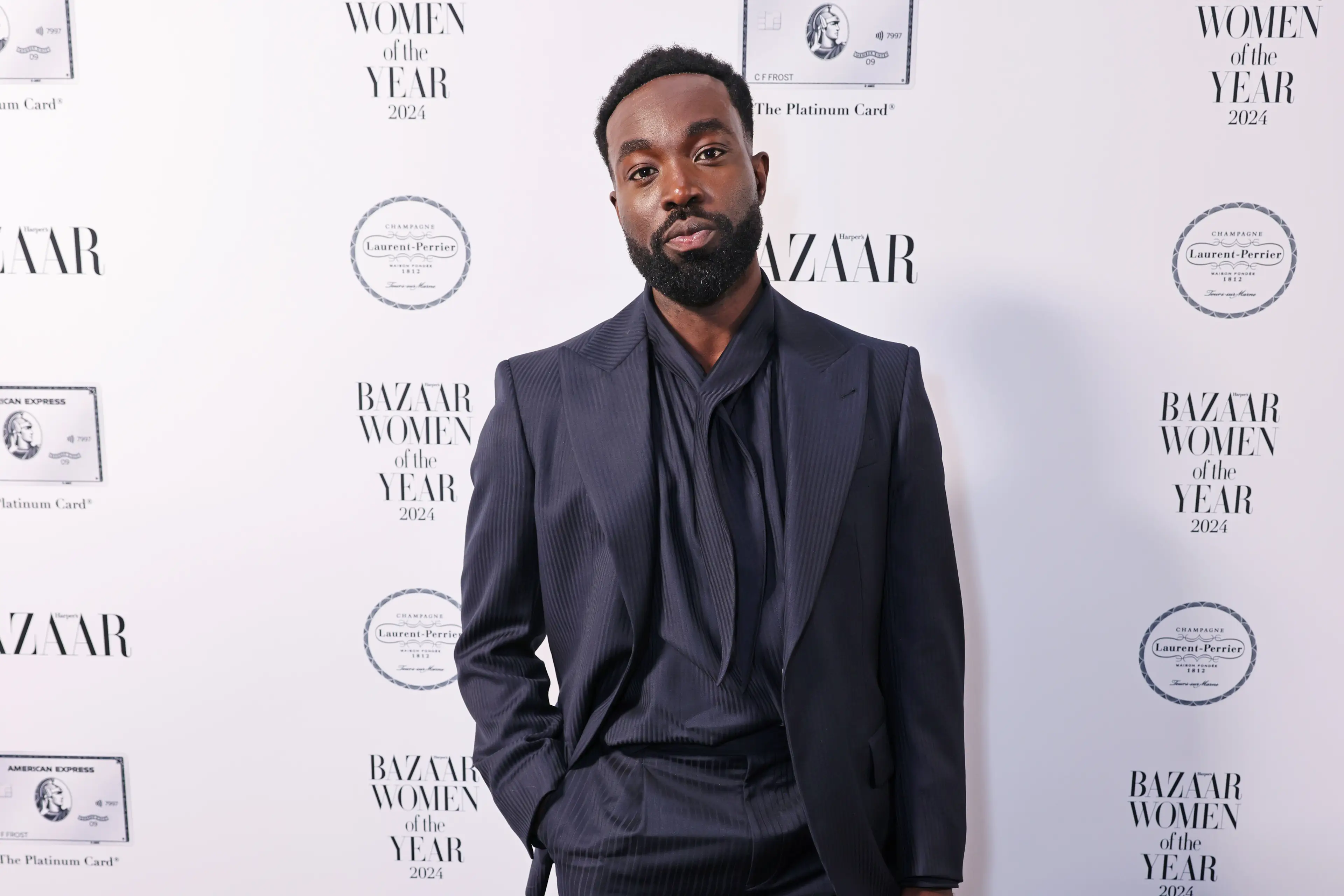 Paapa Essiedu received backlash for signing the letter, with some fans calling on JK Rowling to 'fire' him (Dave Benett/Getty Images for Harper's Bazaar UK)