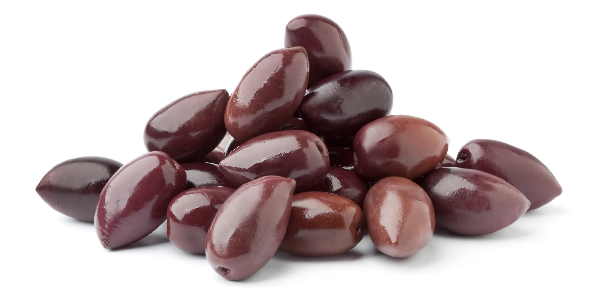 Heap of Calamata olives