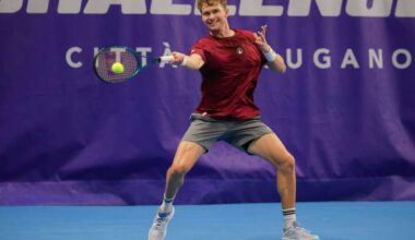 Holmgren loses Challenger final in South Korea but is set to move up the rankings