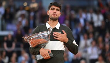 Carlos Alcaraz, Roland-Garros 2025, Simple Messieurs, Remise de Prix