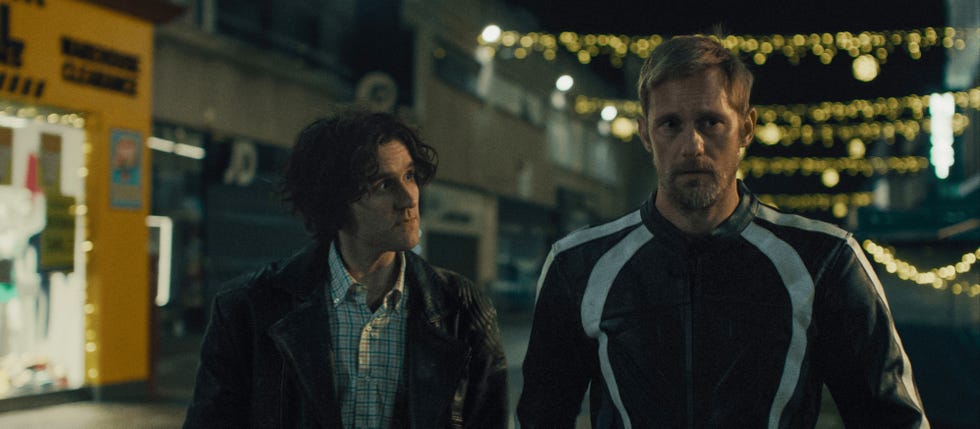 alexander skarsgard, harry melling, pillion