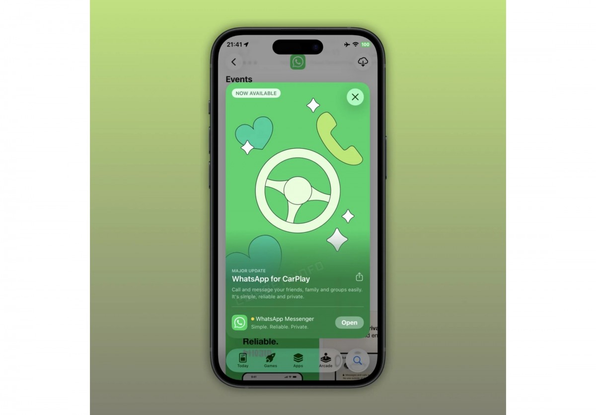 WhatsApp launches dedicated CarPlay app