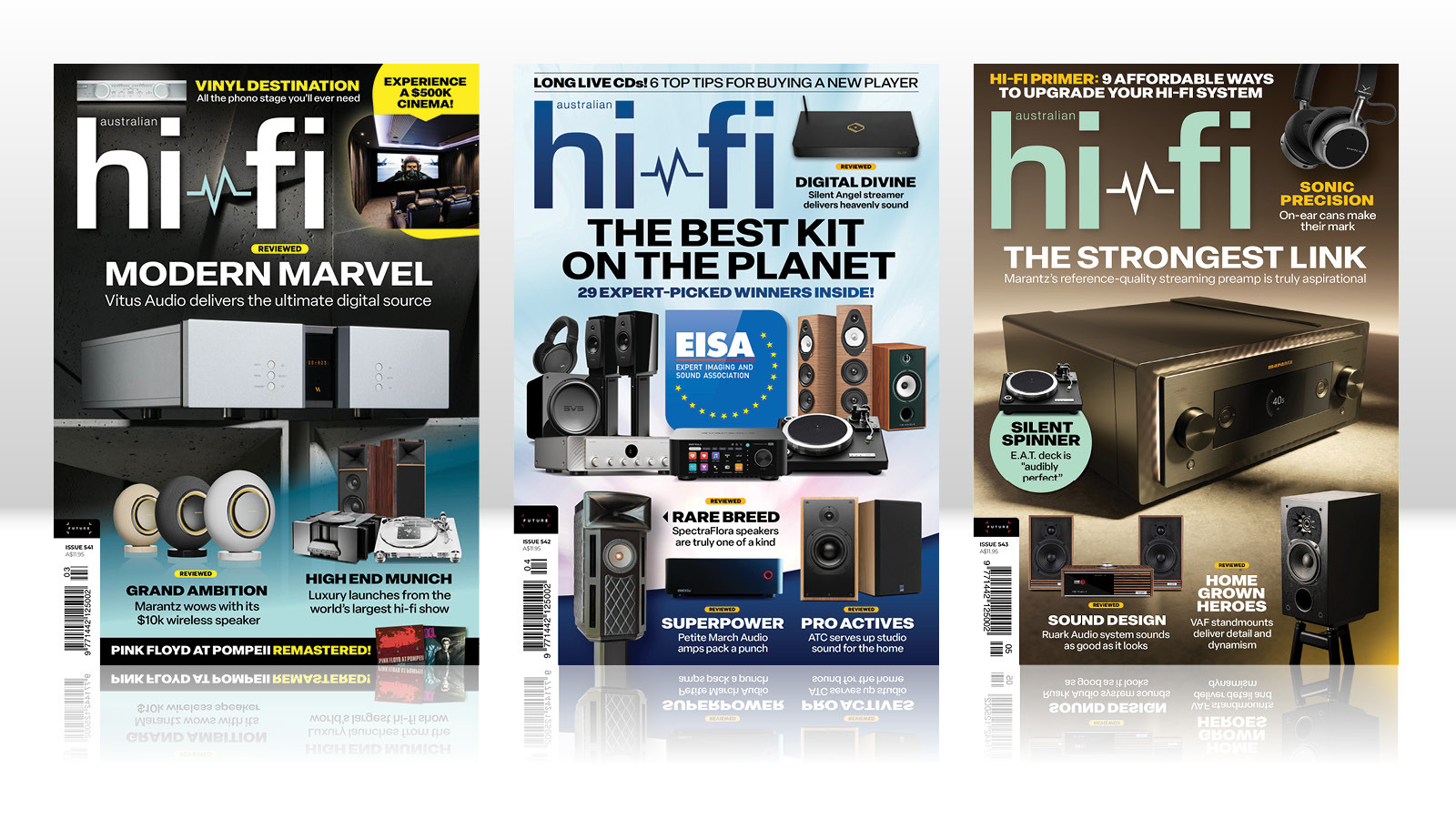Australian Hi-Fi magazine covers