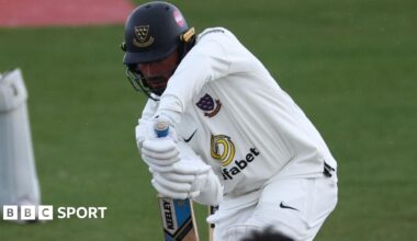 Jack Leaning batting for Sussex