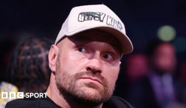 Tyson Fury looking into the distance