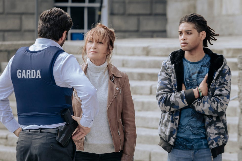 jane seymour, rohan nedd, harry wild season 1