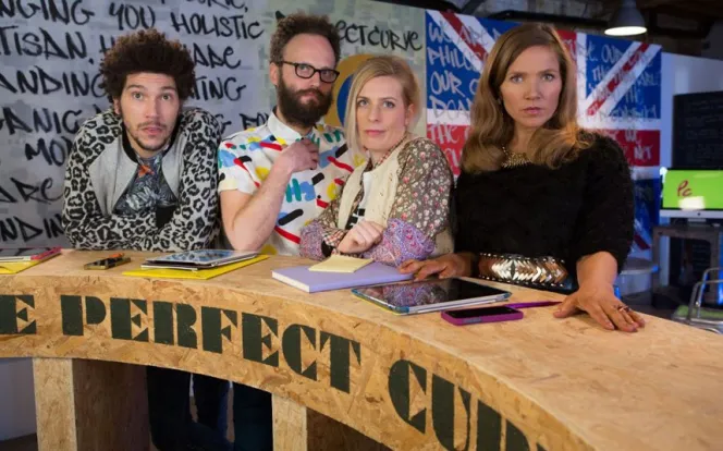 Alex Beckett in W1A.