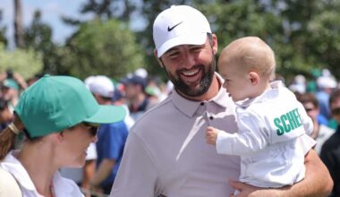 Scottie, Meredith Scheffler welcome second child, Remy, ahead of the Masters