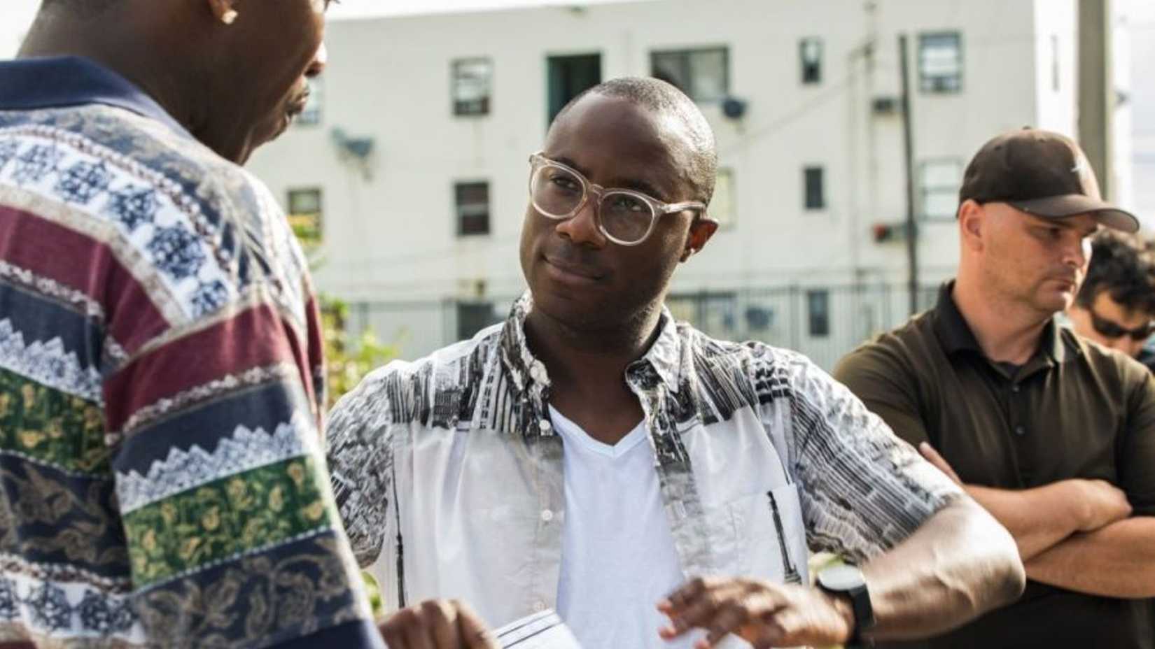 Barry Jenkins on the set of Moonlight