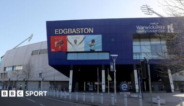 A general view across Edgbaston, home of Warwickshire County Cricket Club