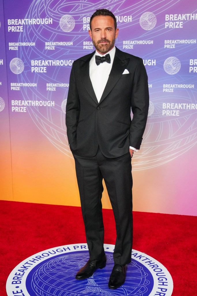 Ben Affleck attends the Breakthrough Prize Ceremony