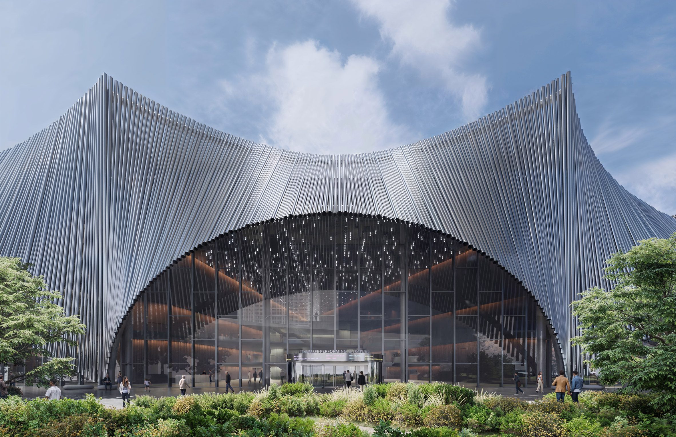 TPAC by BIG in Nashville rendering