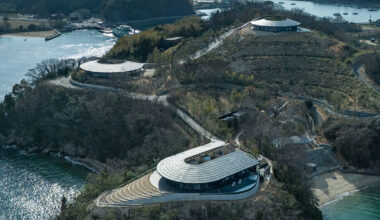 BIG completes rammed earth villas for NOT A HOTEL in japan