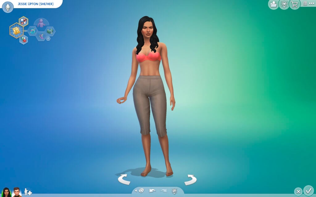 The Sims 4 Modern Basics Maker Pack Review + Free CC Alternatives 13 bottoms 7