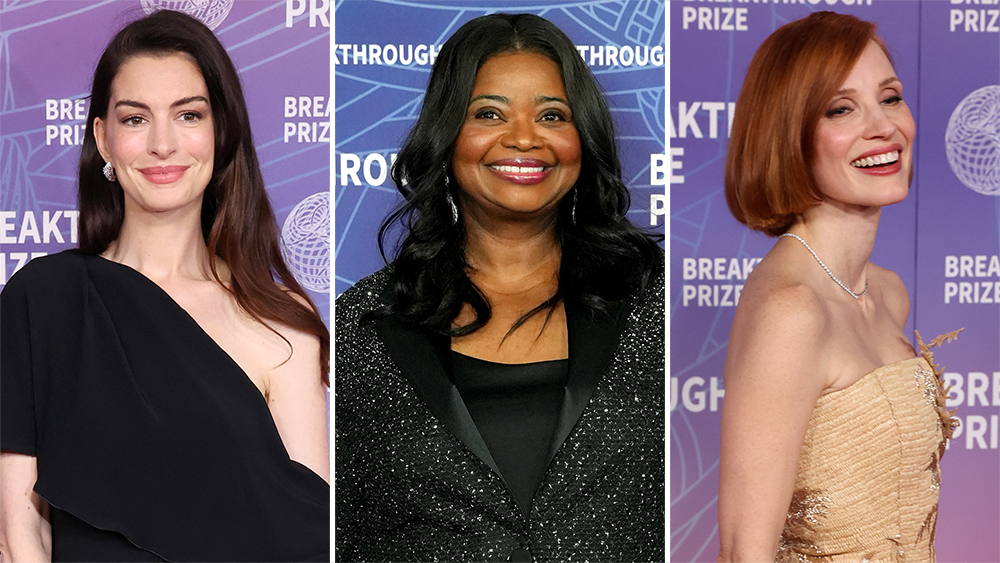 Anne Hathaway, Octavia Spencer & More: Breakthrough Prize Photos