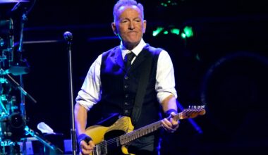 Watch Bruce Springsteen join John Densmore for cover of The Doors' 'Light My Fire'