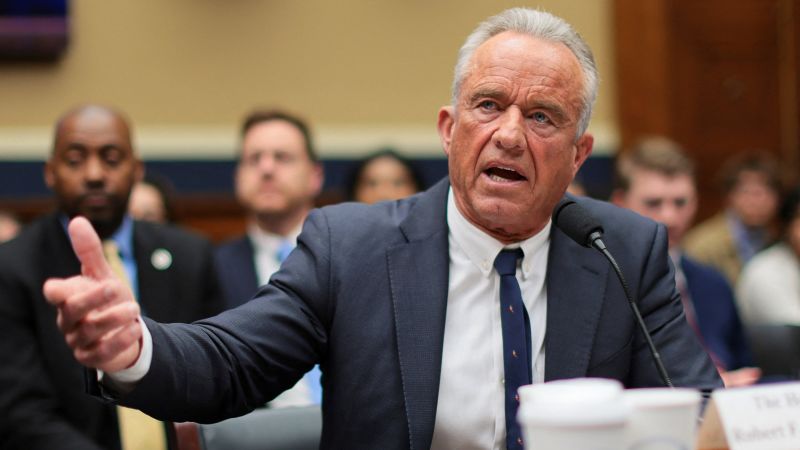 On Capitol Hill, RFK Jr. defends vaccine policies, ongoing shakeups