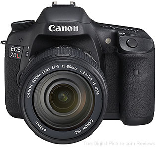 Left-handed Canon EOS 7D DSLR