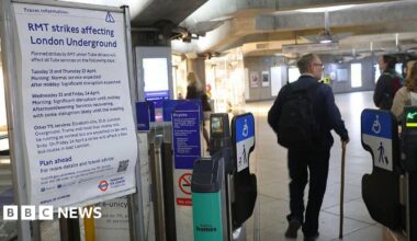 Tube strikes latest: First of six day-long walkouts in London begins