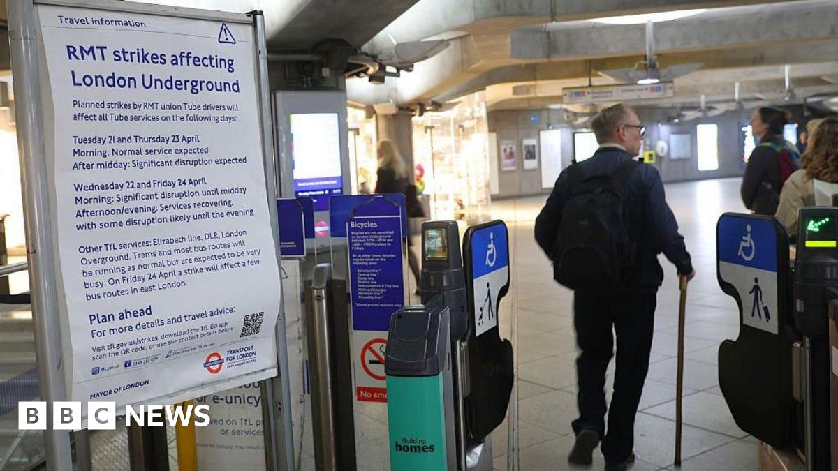 Tube strikes latest: First of six day-long walkouts in London begins