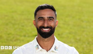 Yadvinder Singh during his time with Worcestershire