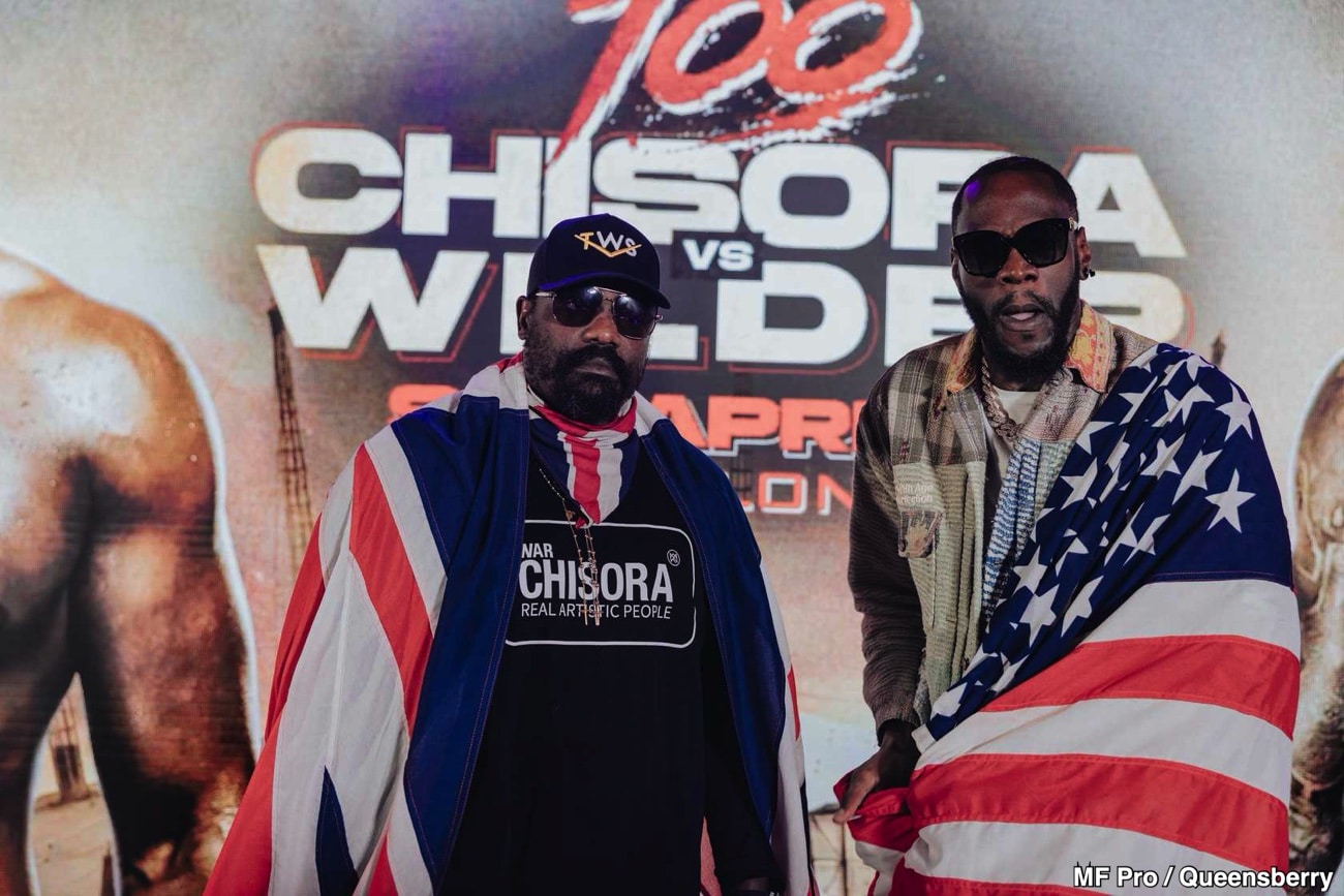 Image: Derek Chisora dismisses rankings, backs real heavyweight names