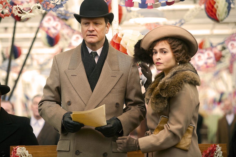 Colin Firth, Helena Bonham-Carter, The King's Speech colin firth helena bonham carter the kings speech
