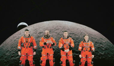 The Light From the Dark Side of the Moon