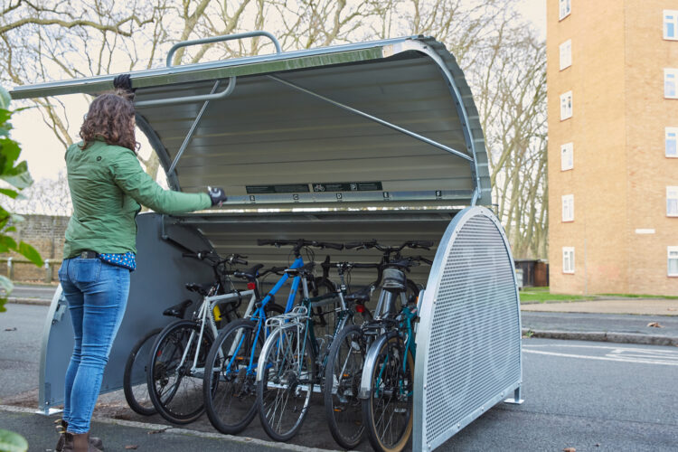 Cyclehoop cycle hangar